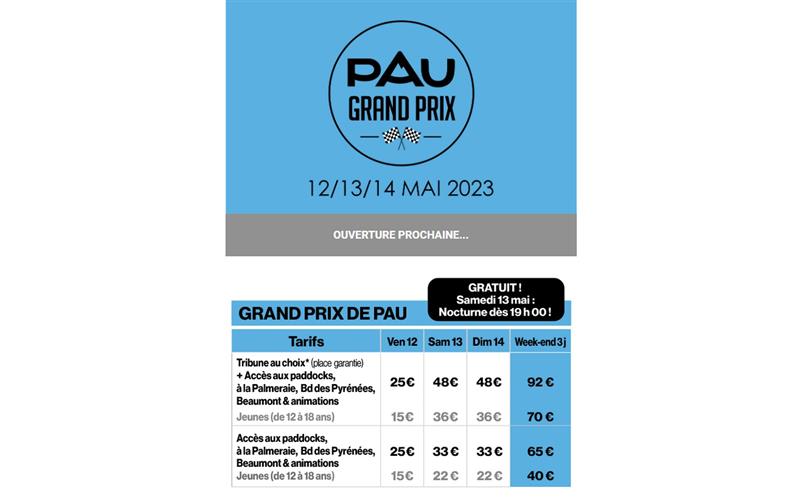 80° Grand Prix de Pau - Pau Motors Festival 