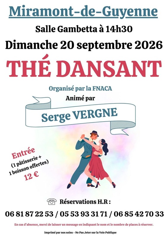 Thé Dansant de la FNACA