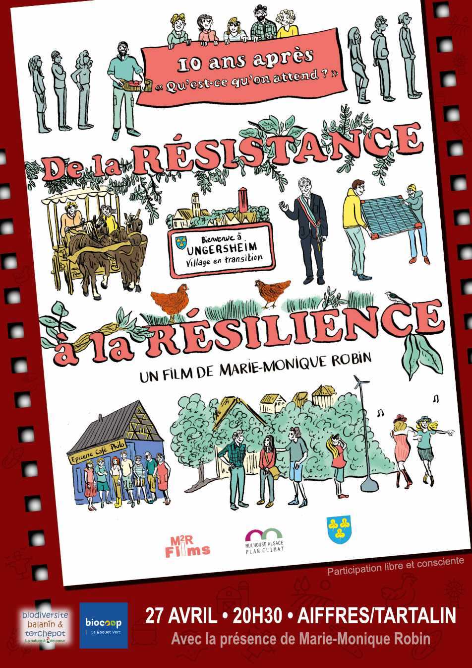 Projection du dernier film de Marie-Monique Robin à Aiffres — visuel événement