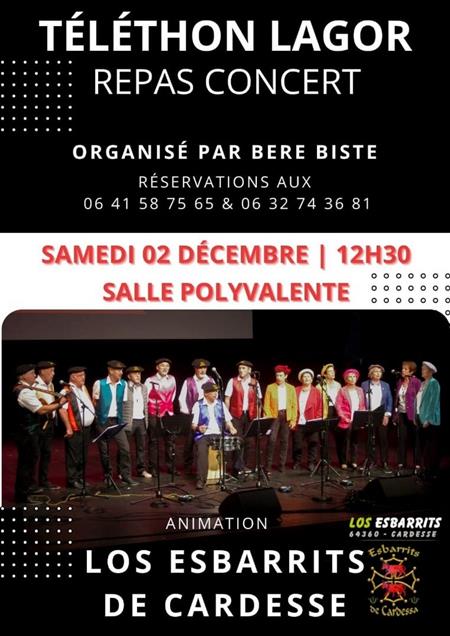 Téléthon - Repas animé Téléthon - Repas animé