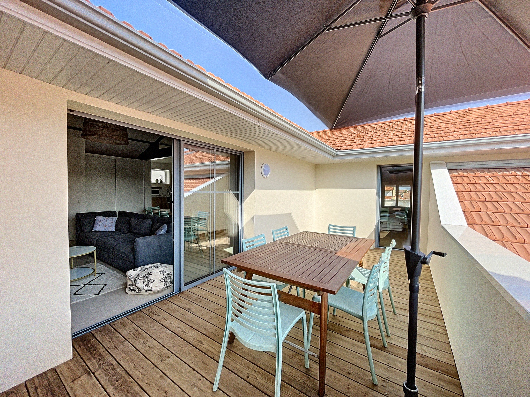 Agréable appartement 3 chambres extra centre à 200 m de l'océan