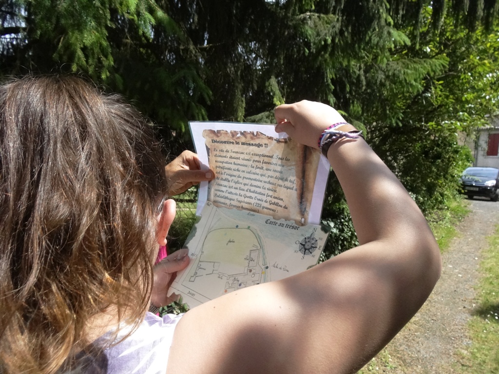 Chasse au trésor à Sourzac