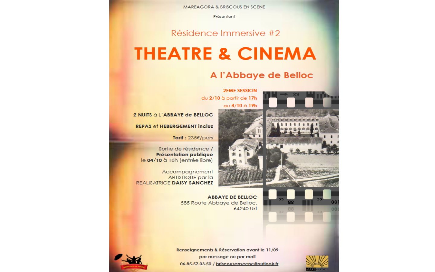 Résidence immersive : Théâtre et Cinéma