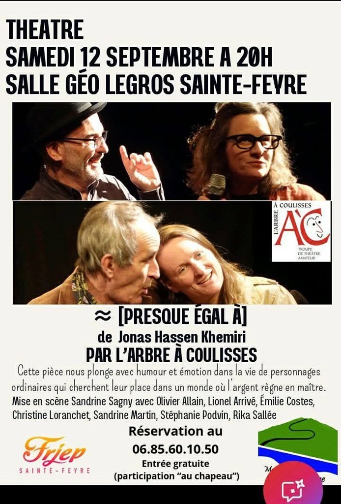 Théâtre : "Presque égal à"