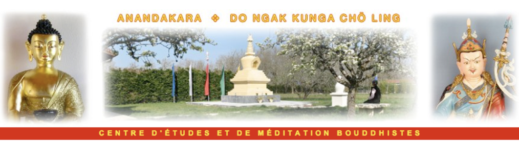 Anandakara : centre d'études et de méditation boudhistes — visuel événement