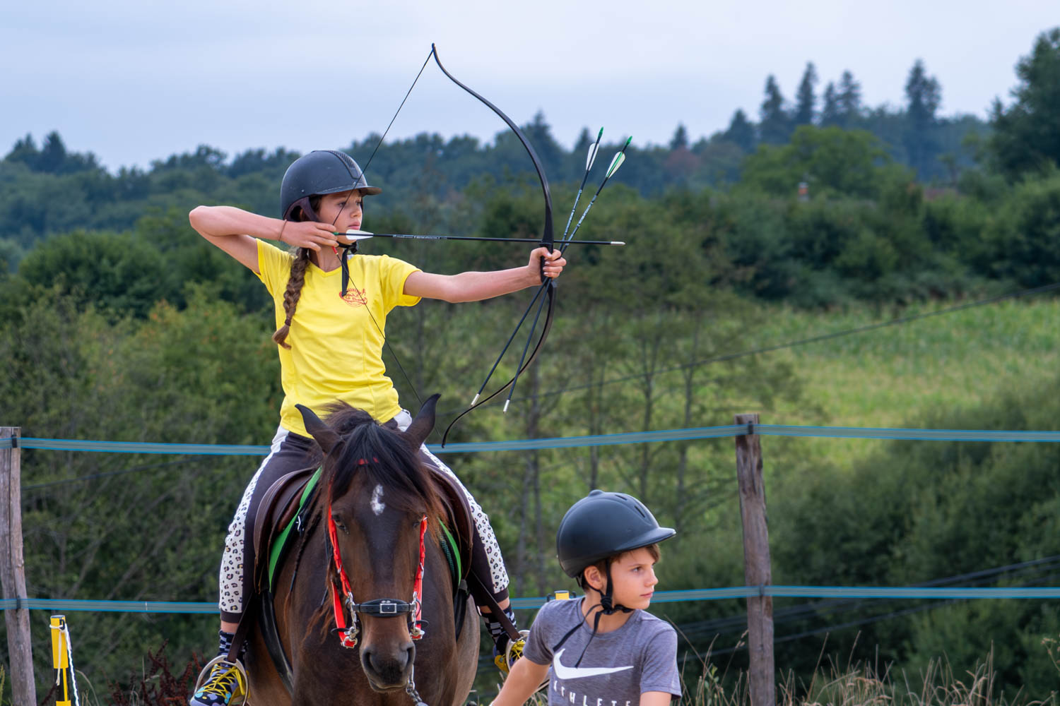 Été actif - tir à l'arc à cheval, Angoisse - photo 3