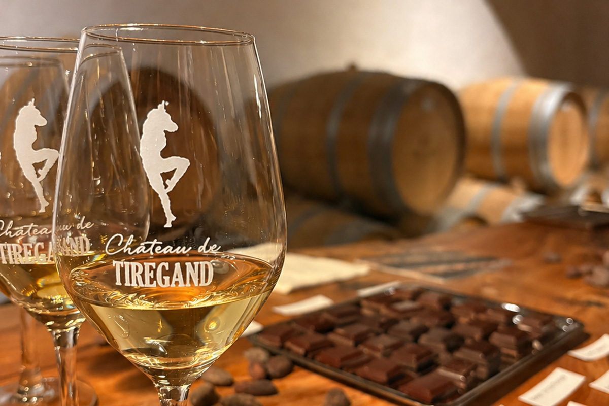 Dégustation vins & chocolats | Château de Tiregand — visuel événement