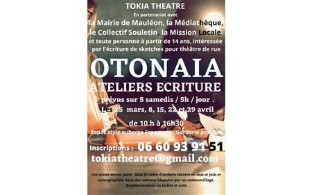Otonaia - ateliers d'écriture Otonaia - ateliers d'écriture