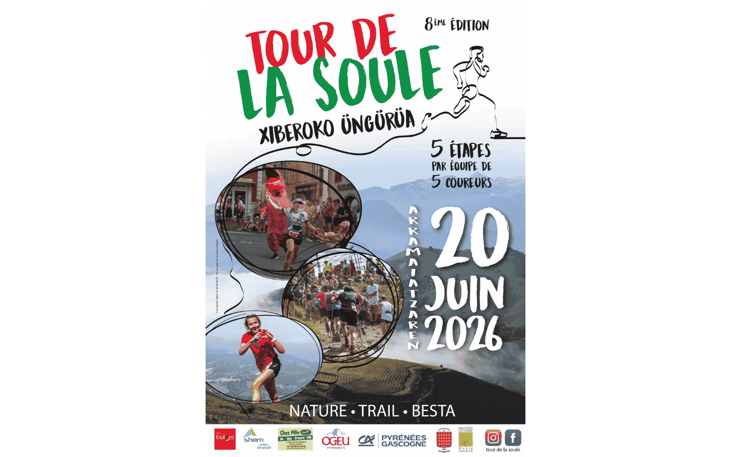 Course à pied : tour de la Soule