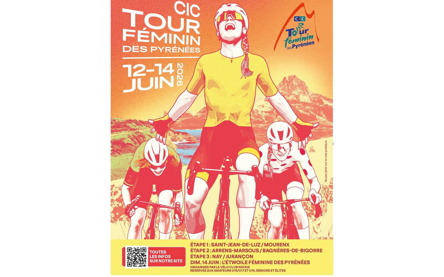 Tour féminin des Pyrénées - Etape Nay / Jurançon