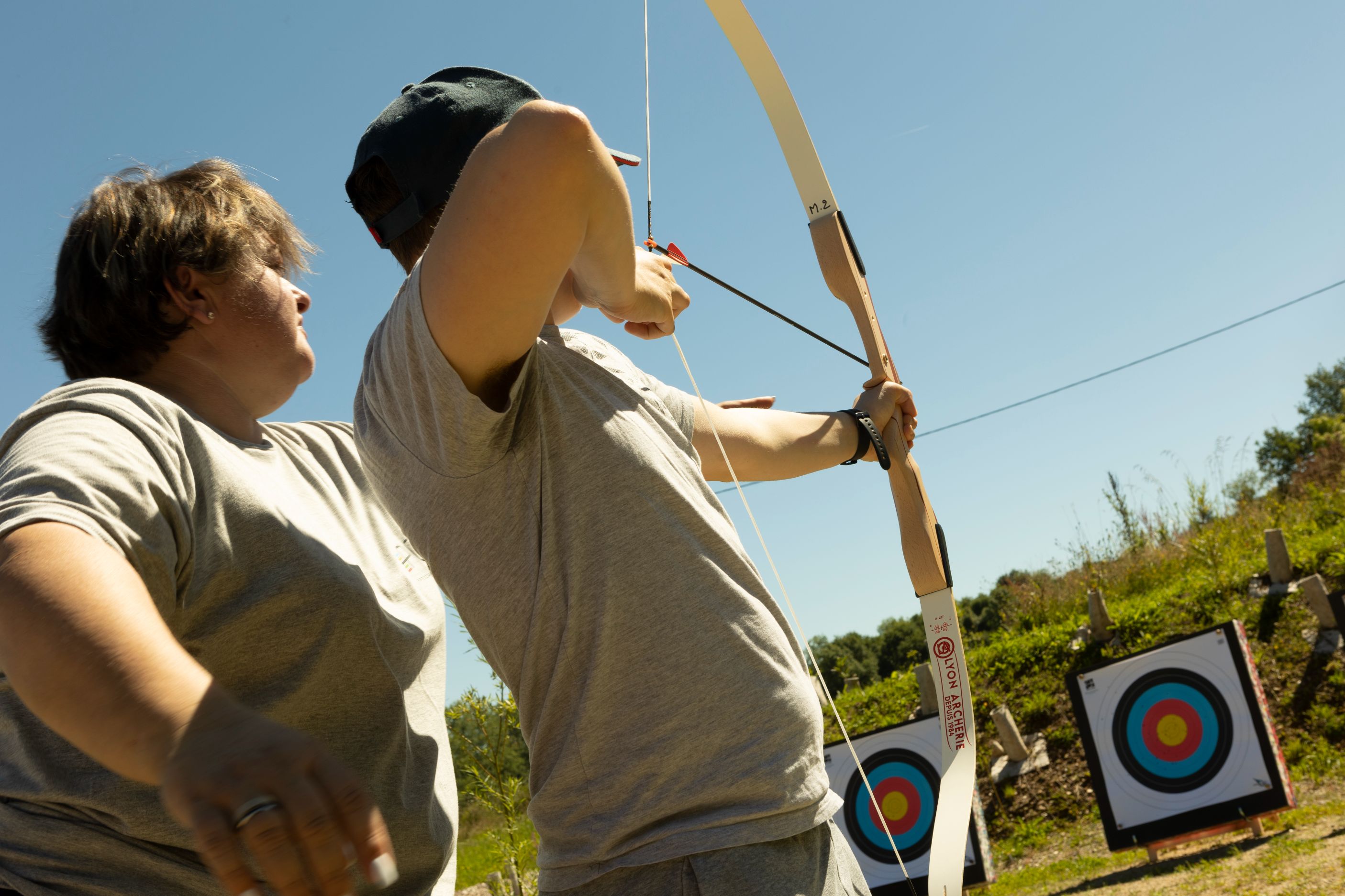 Tir à l'arc, base de loisirs de Saint-Victurnien