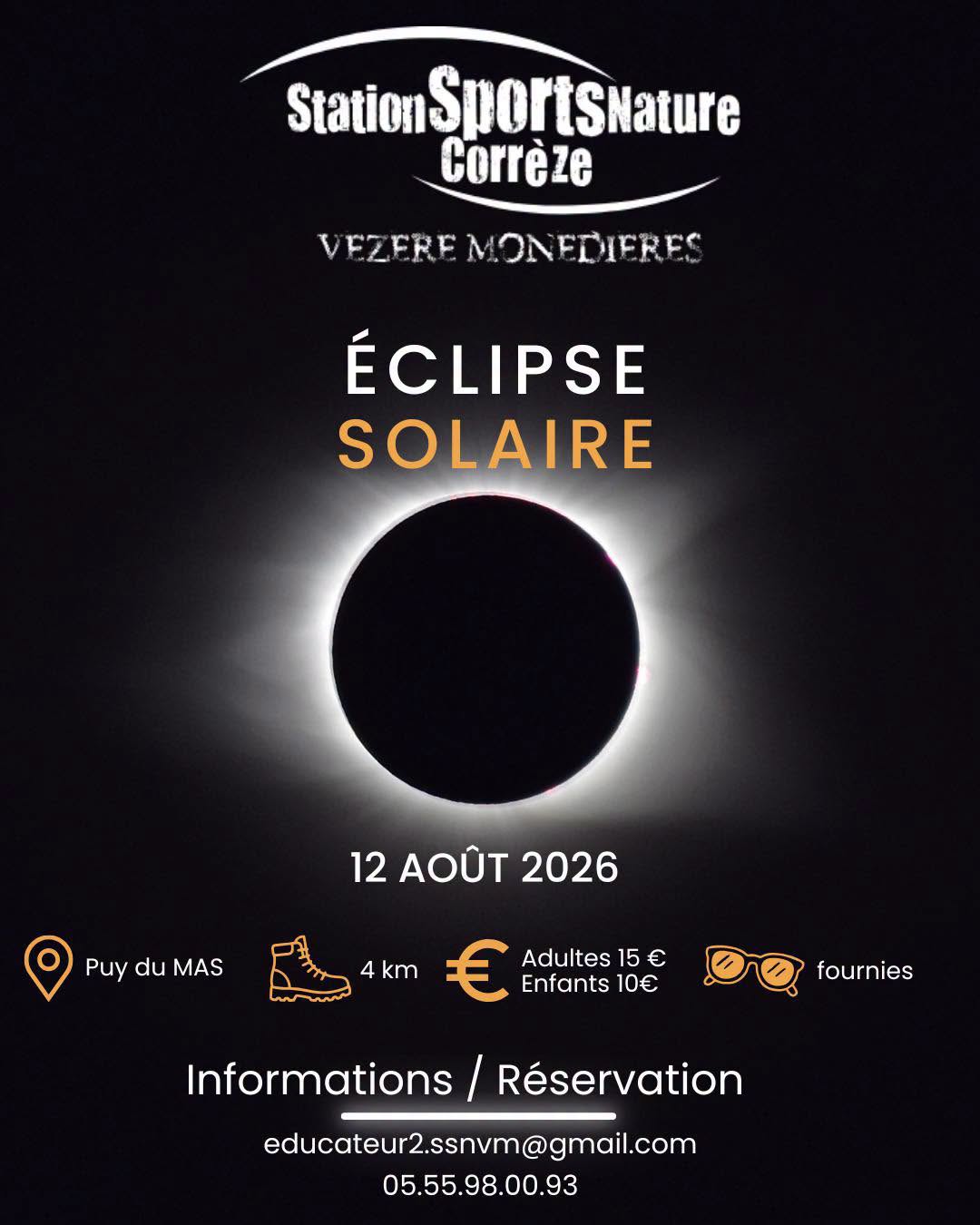 Randonnée & Éclipse solaire