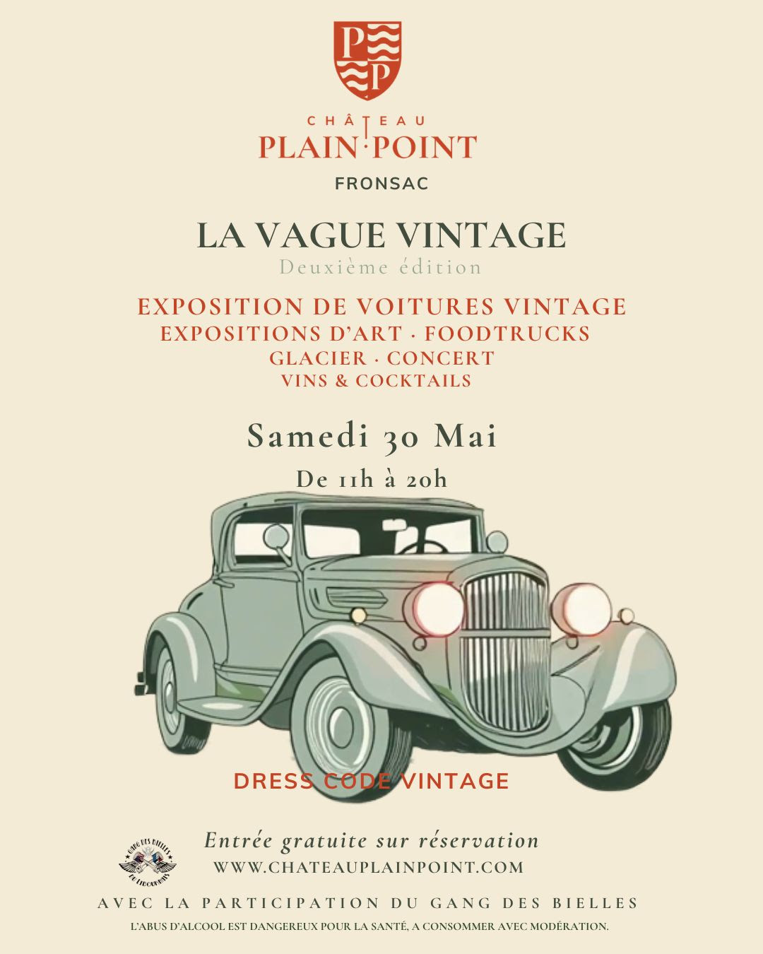 La vague vintage — visuel événement