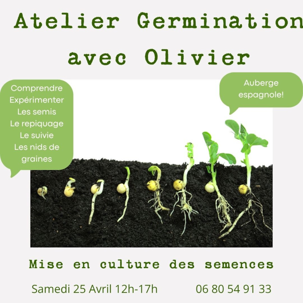 Atelier germination — visuel événement