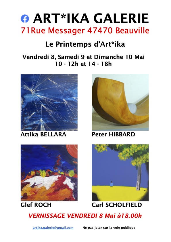 5ème saison d’expositions d’art à Art*Ika Galerie