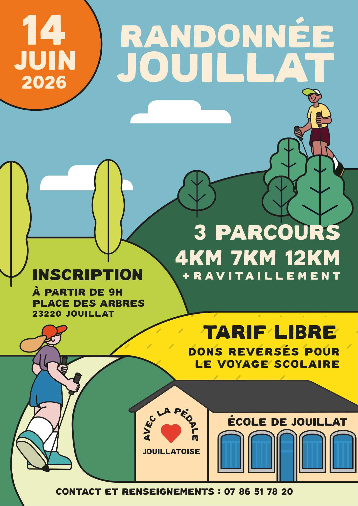 Randonnée Jouillat — visuel événement