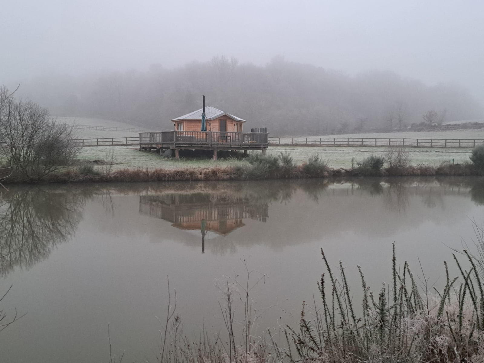 Les loges du temps | Kota finlandais en bord d'étang, Lunas - photo 14