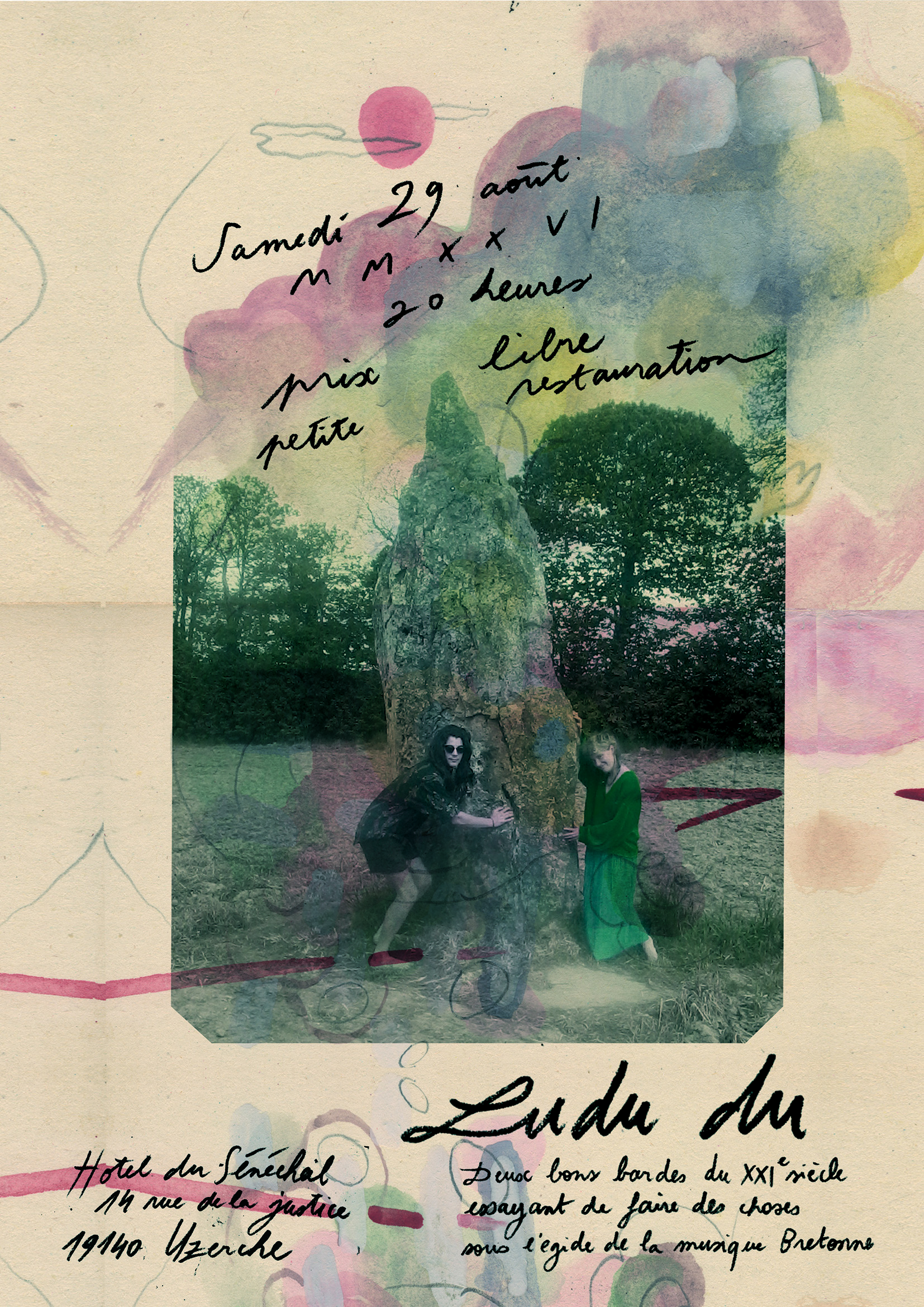 Concert de LUDU DU: Anna Duval-Guennoc & Ivan Martin