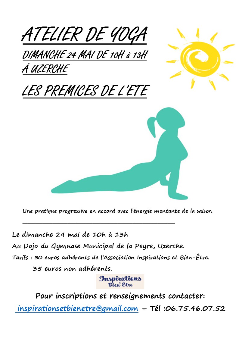 Atelier de yoga - Inspirations et Bien-être — visuel événement