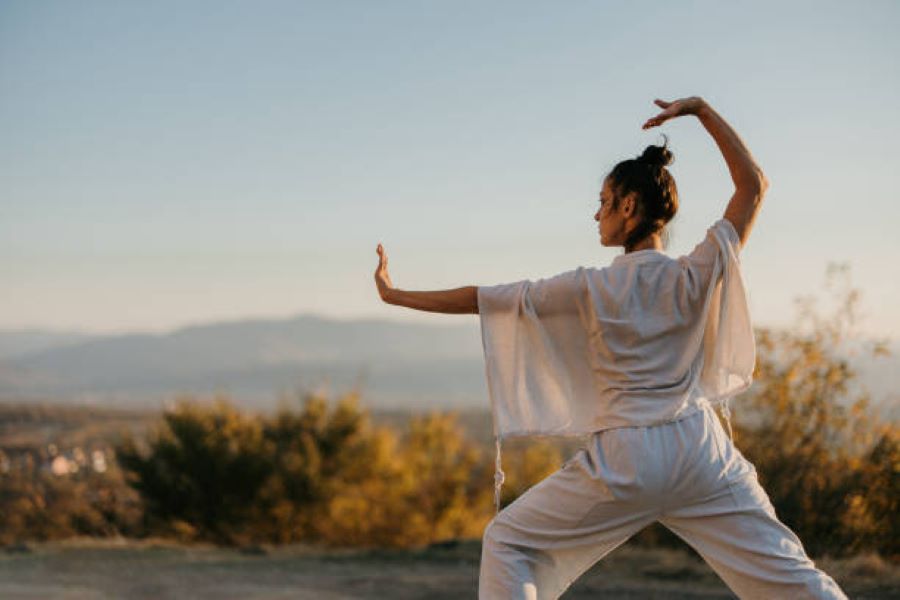Qi Gong au bord de l'eau — visuel événement