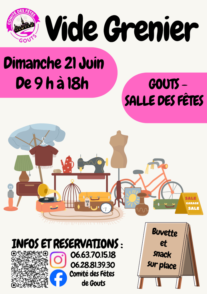 Vide Grenier — visuel événement