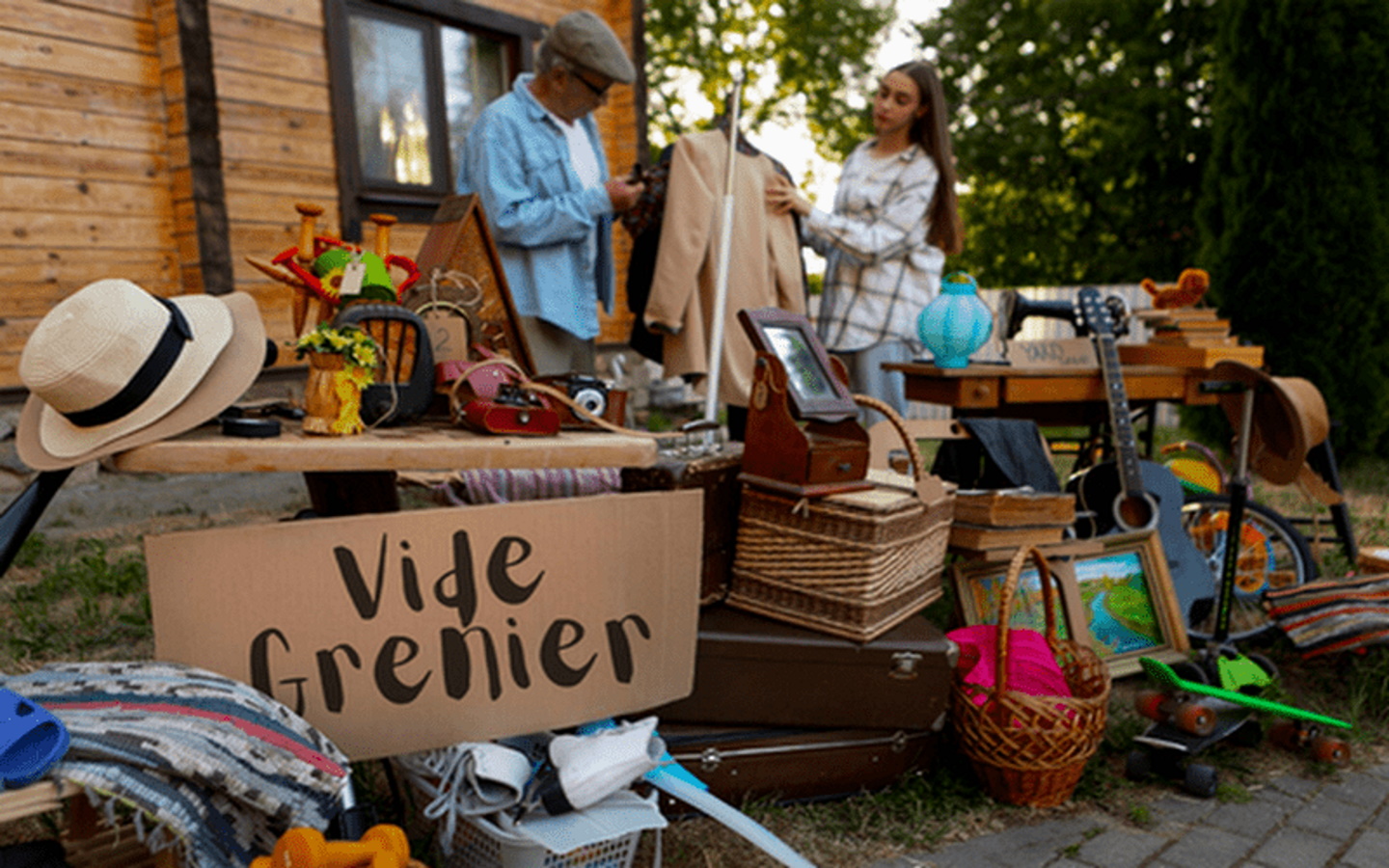 Vide grenier et marché des créateurs