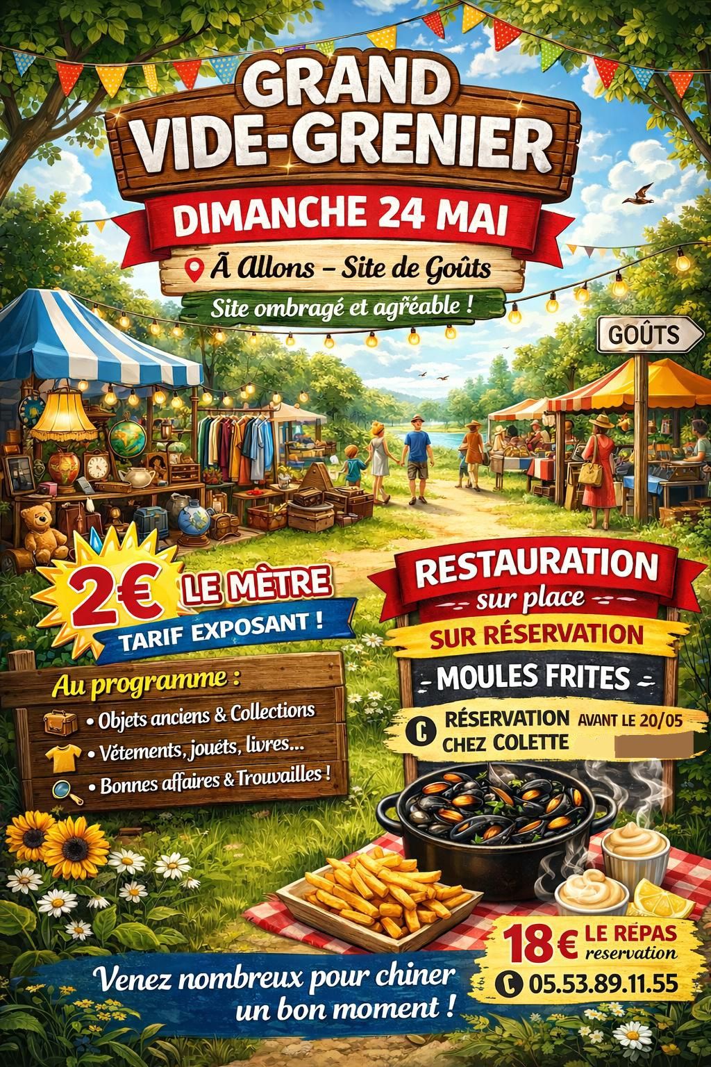 Grand vide grenier — visuel événement