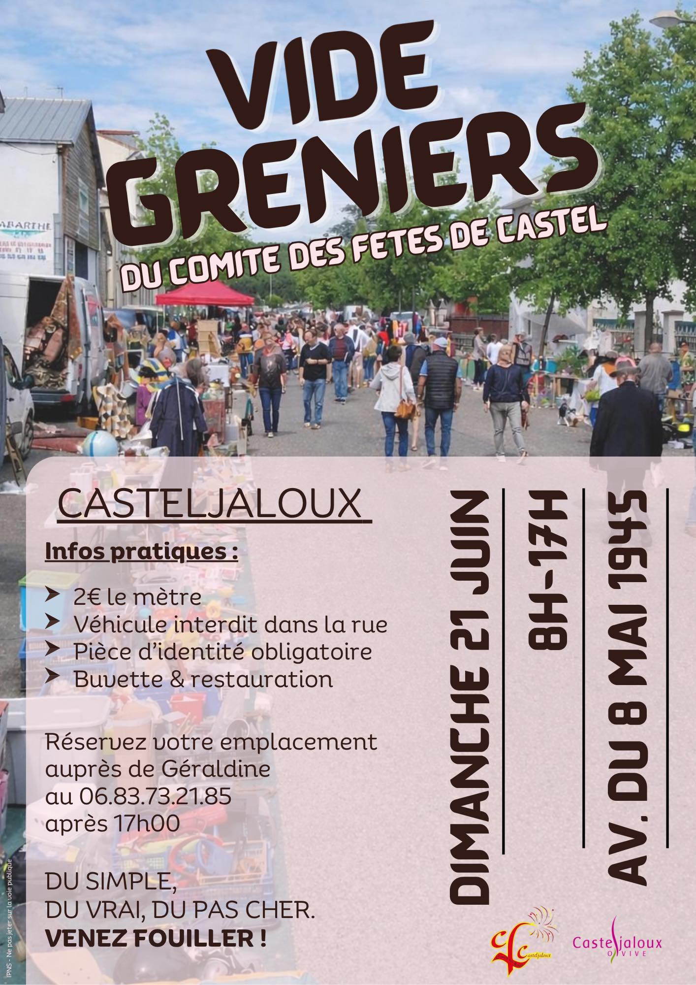 Vide grenier — visuel événement