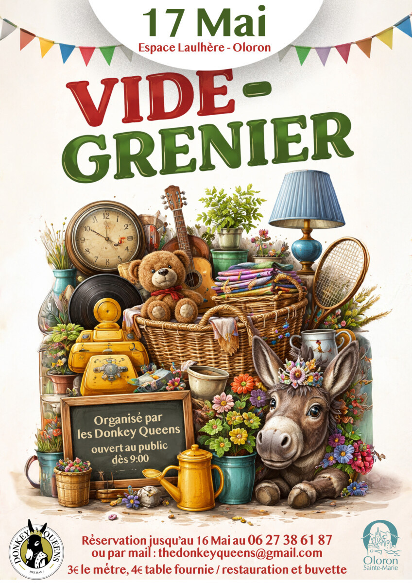 Vide grenier — visuel événement