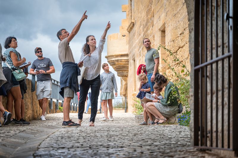 Visite ludique "Un château dans les falaises" - Châteaux en fête