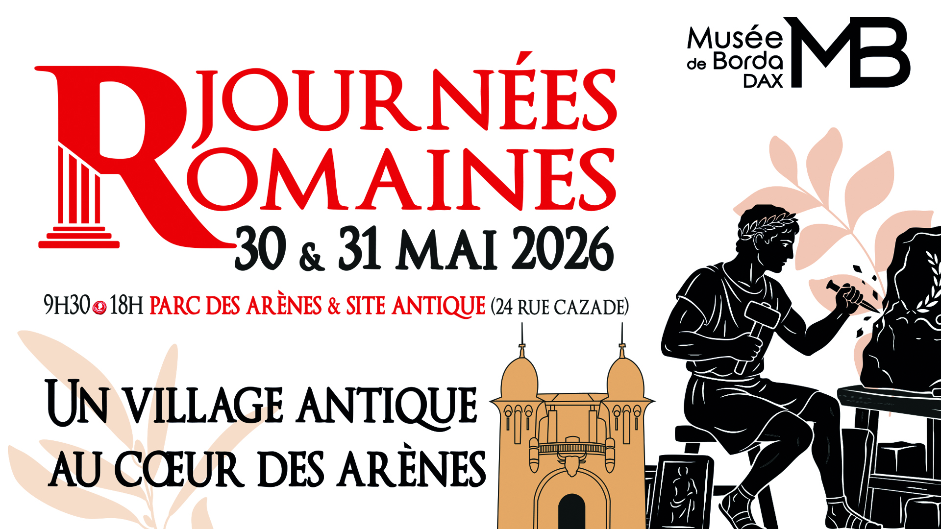 Journées romaines — visuel événement