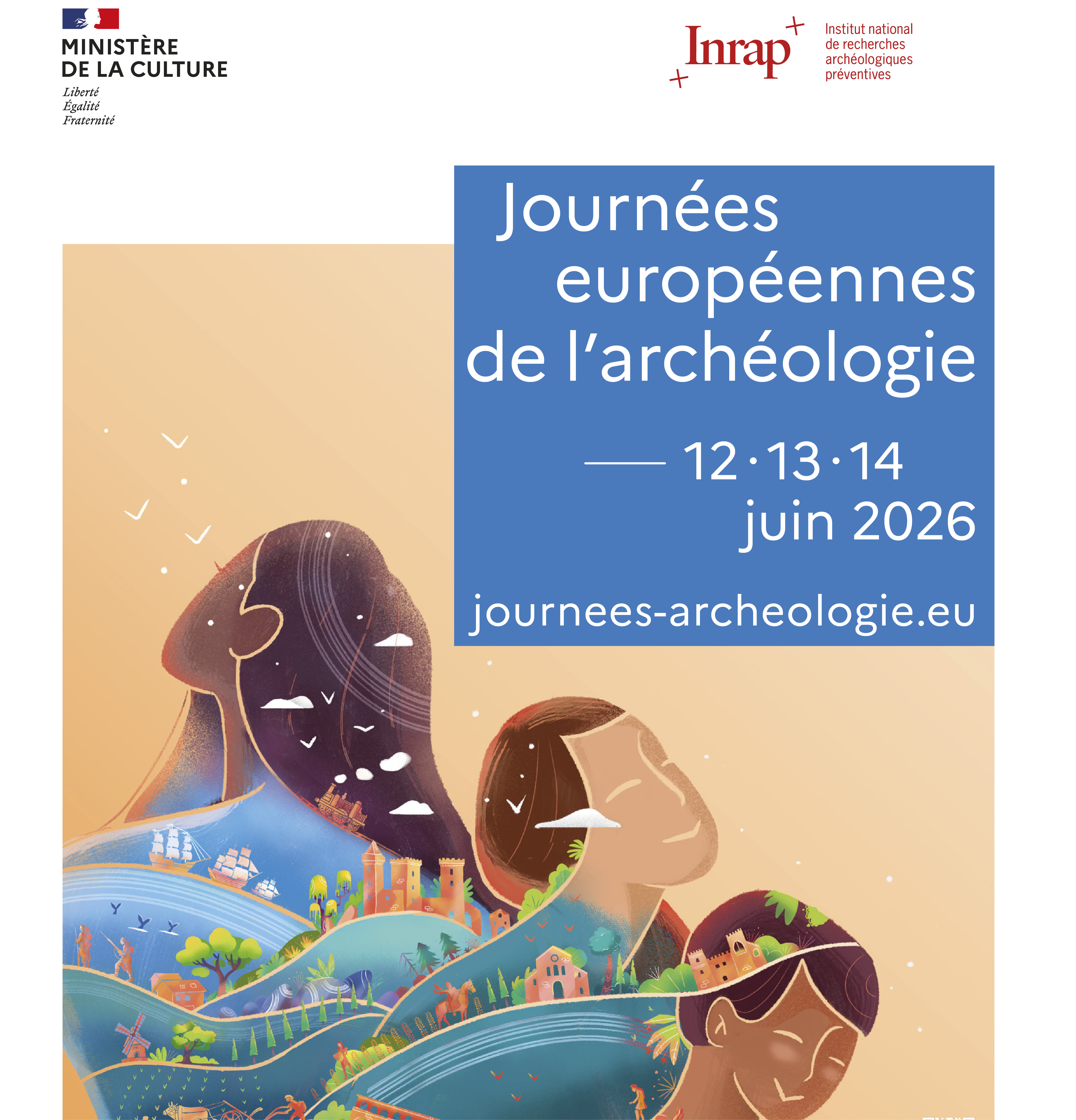 Journées européennes de l'archéologie — visuel événement