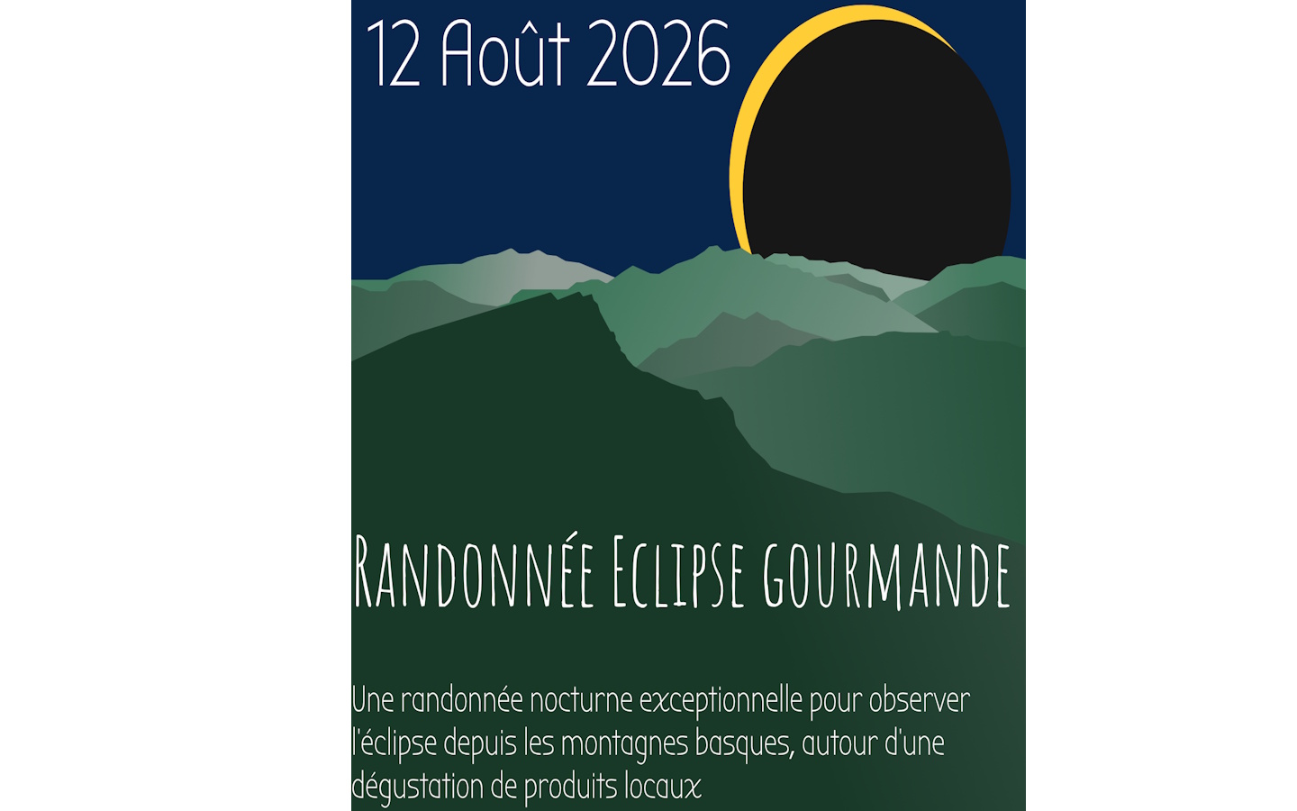 Randonnée accompagnée : randonnée Eclipse