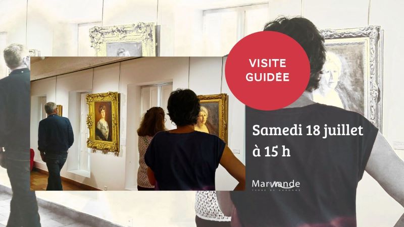 Visite guidée de l'exposition "Portraits" au Musée Marzelles