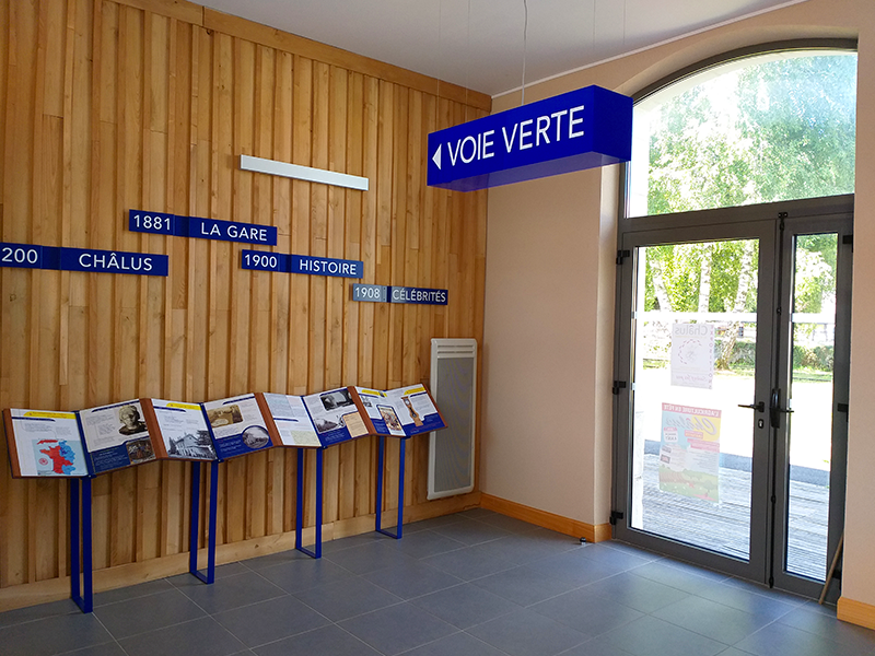 La Voie Verte des Hauts de Tardoire, Châlus - photo 10