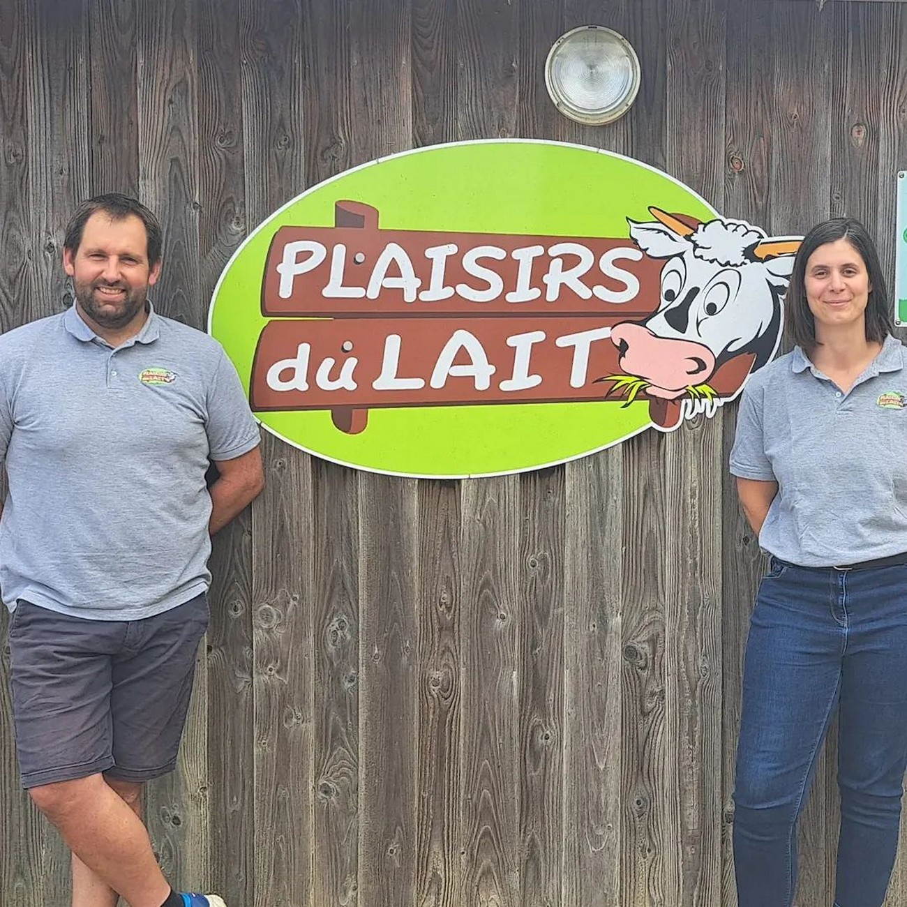 GAEC "La Maison Neuve" - Plaisirs du Lait - Clémence Guilloteau et Guillaume Métais