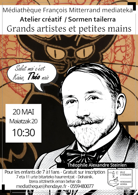 Atelier créatif - Grands artistes et petites mains — visuel événement
