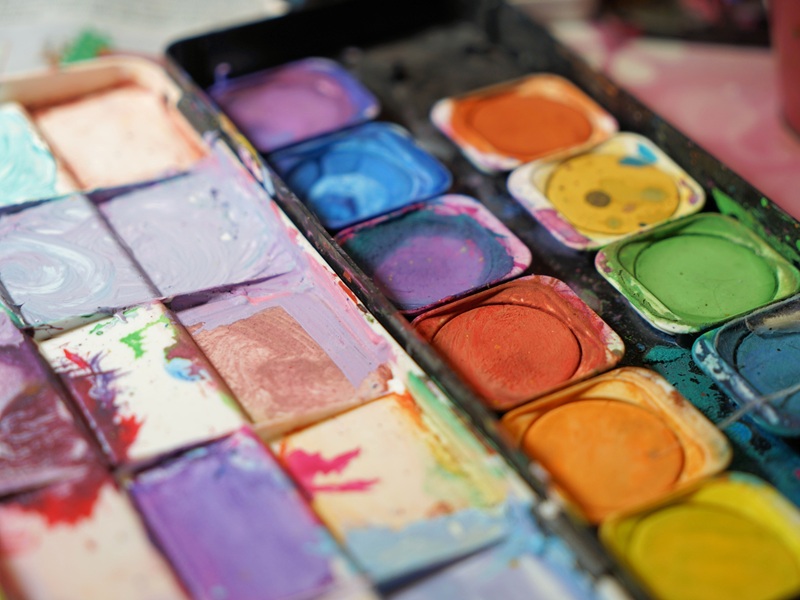 Initiation à l'aquarelle à la Recyclerie — visuel événement