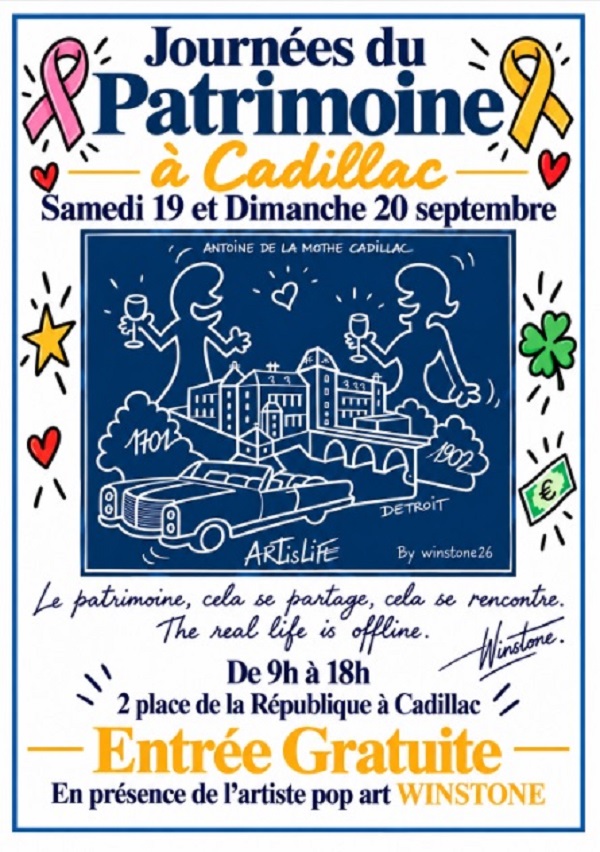 Exposition M. Winstone Journées du Patrimoine