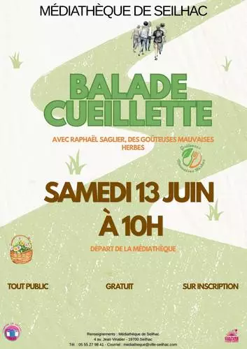 Balade cueillette — visuel événement