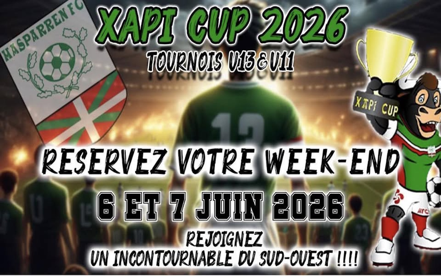 Xapi cup 2026 — visuel événement