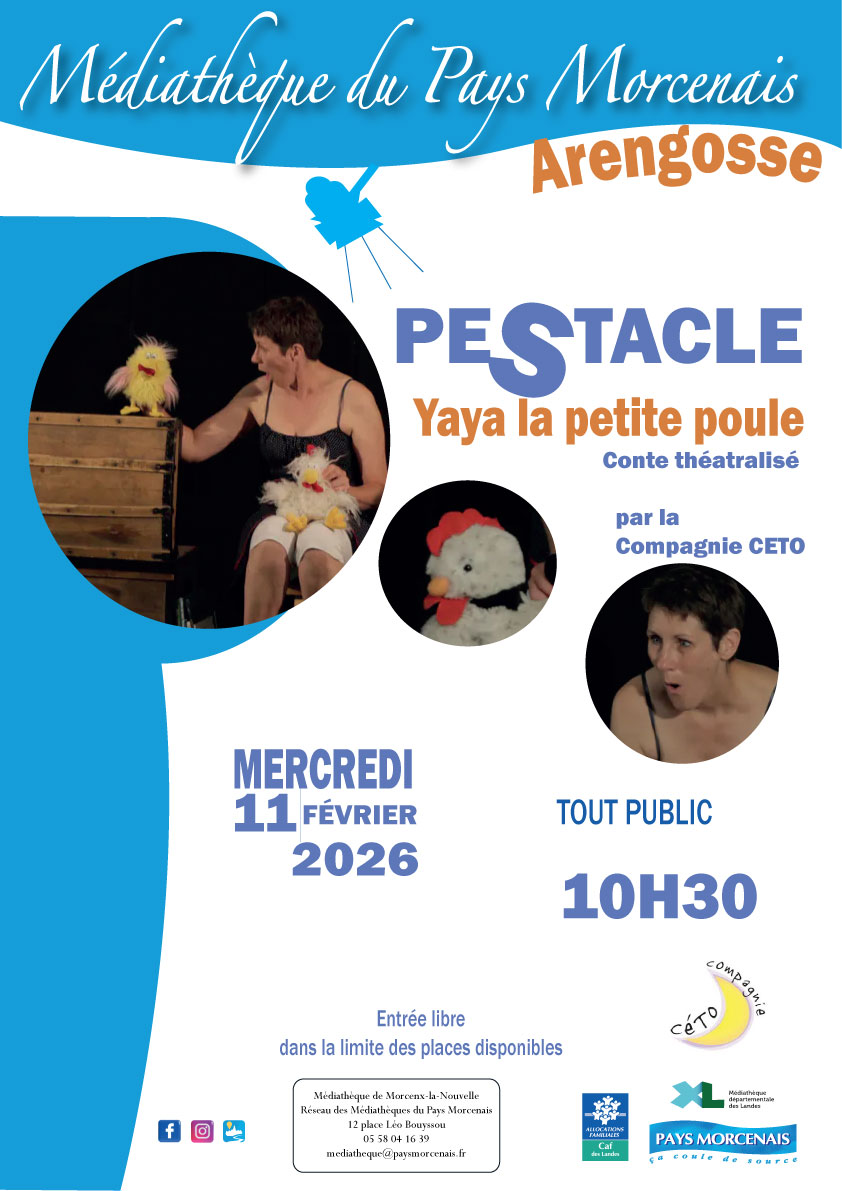 Pestacle - Conte théatralisé - Yaya la petite poule