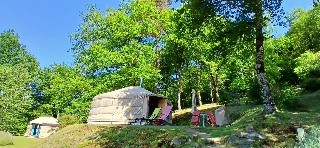 Yourte " Le point du jour ", Auriat - photo 21