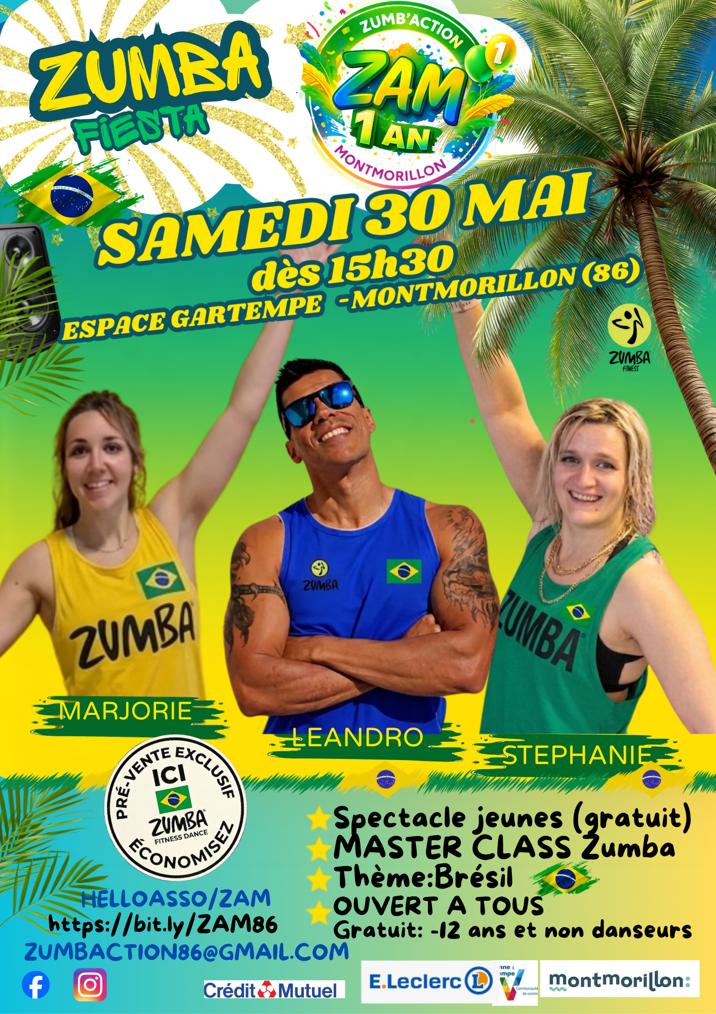 Zumba Fiesta: en route pour le  Brésil !